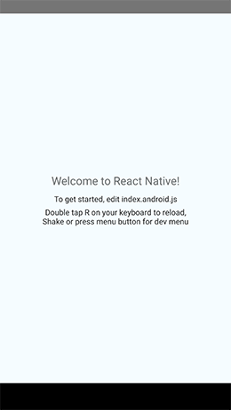 React Native Starting App