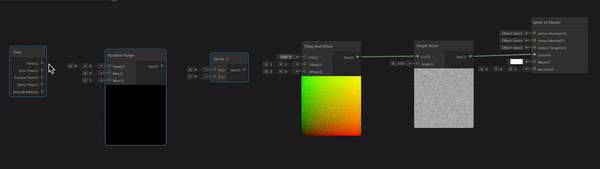 Randomizing simple noise generation with Shader Graph