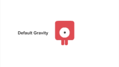 Default Gravity in Unity