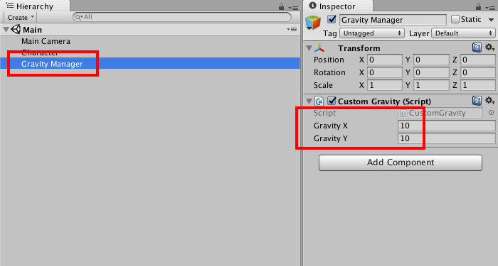 unity 3d gravity