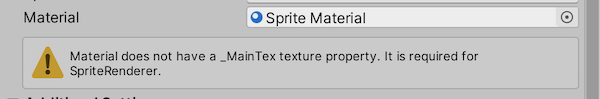 Missing _MainTex property on a custom shader in Unity