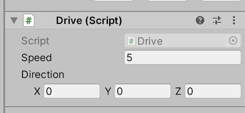Private variable visible in the Unity inspector using the SerializeField attribute